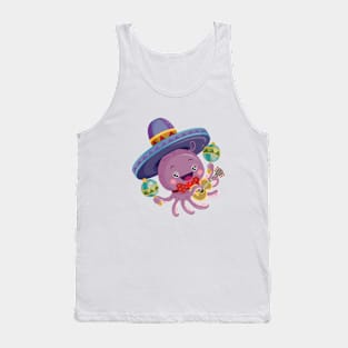 Happy little octopus Tank Top